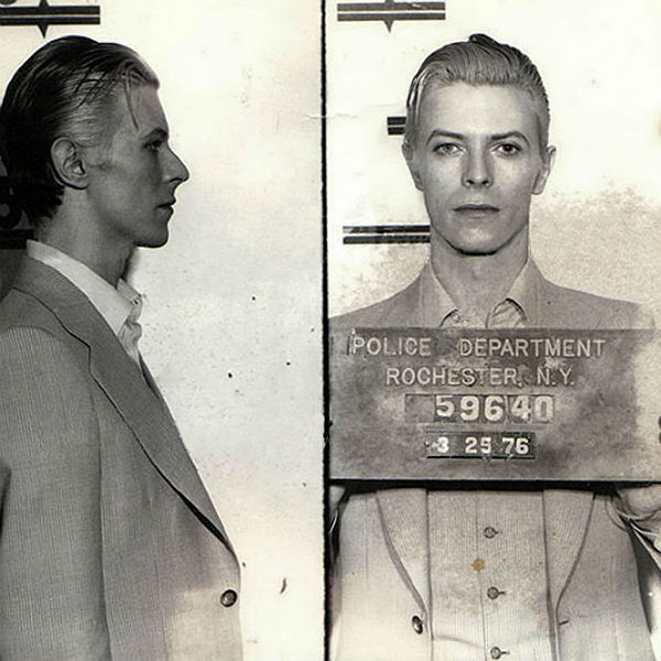 David Bowie, Jack White + more: 17 musician mug shots